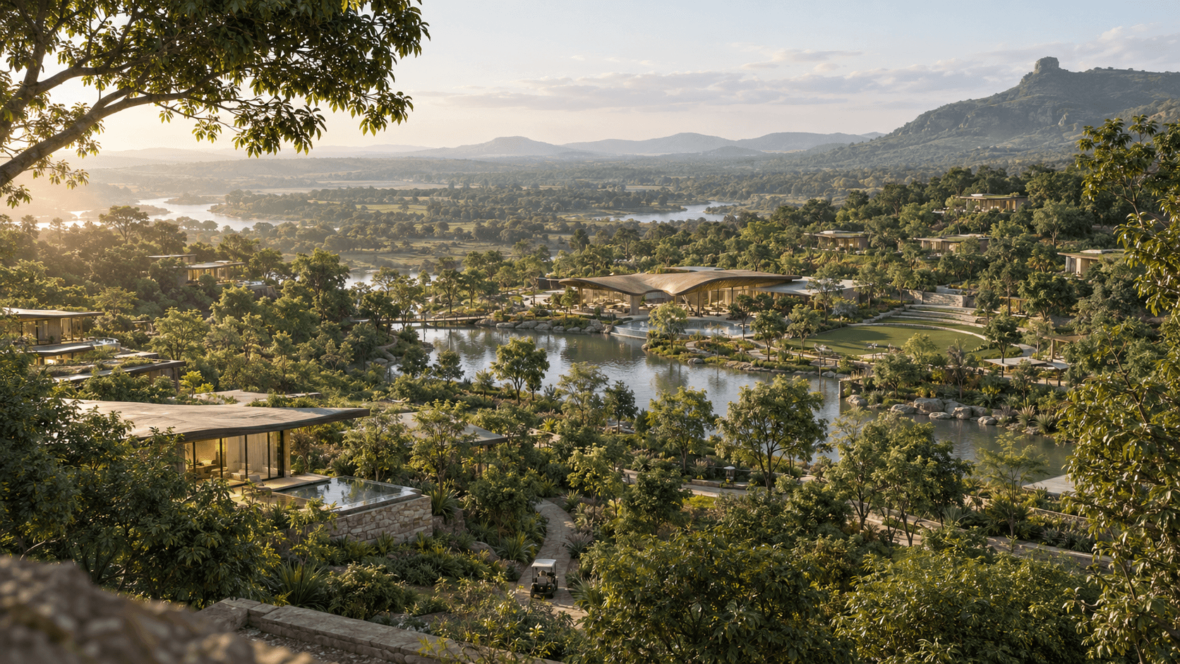 Sustainable luxury architecture