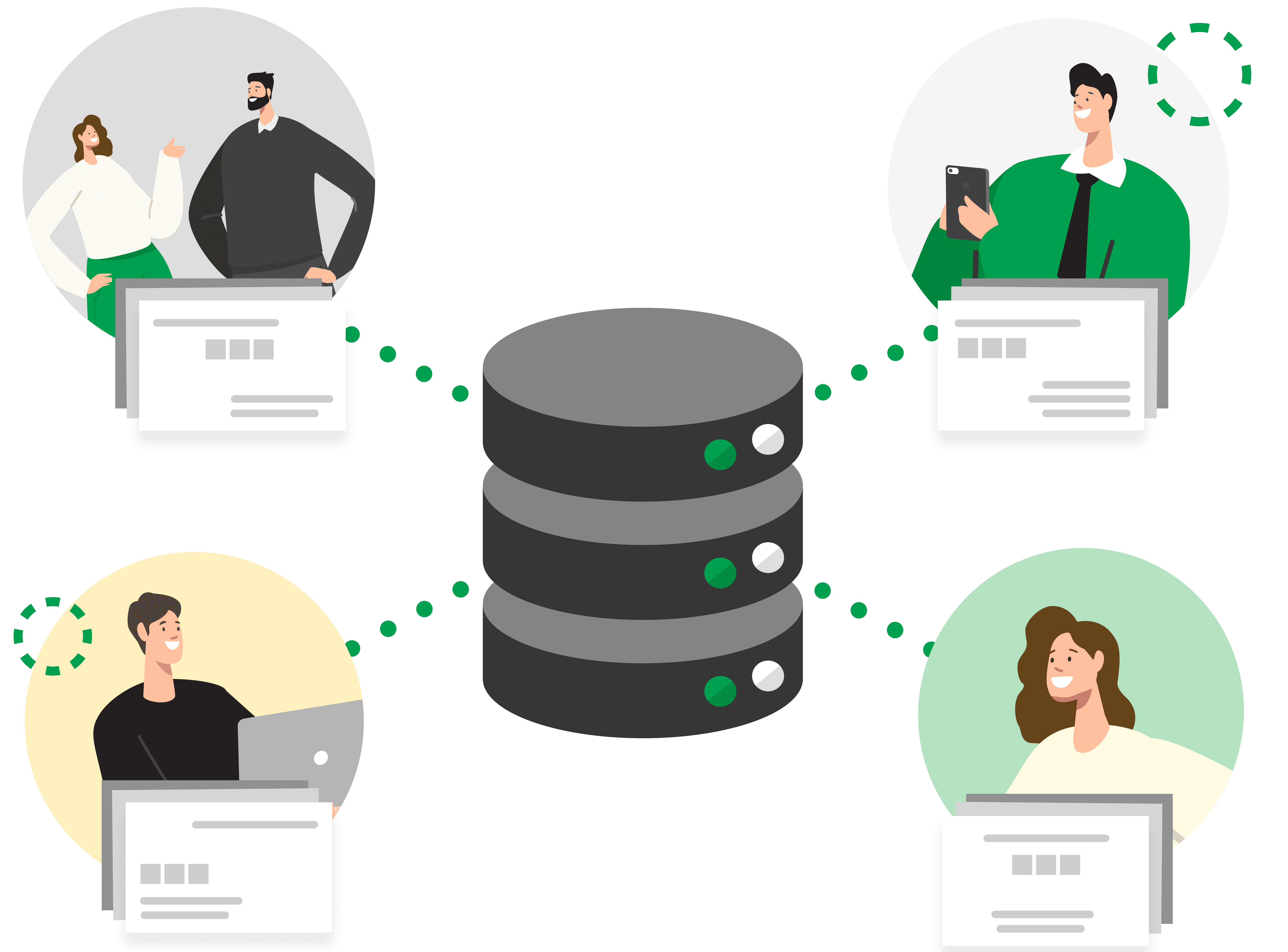 名刺情報をデータベースで一元管理してチームで共有