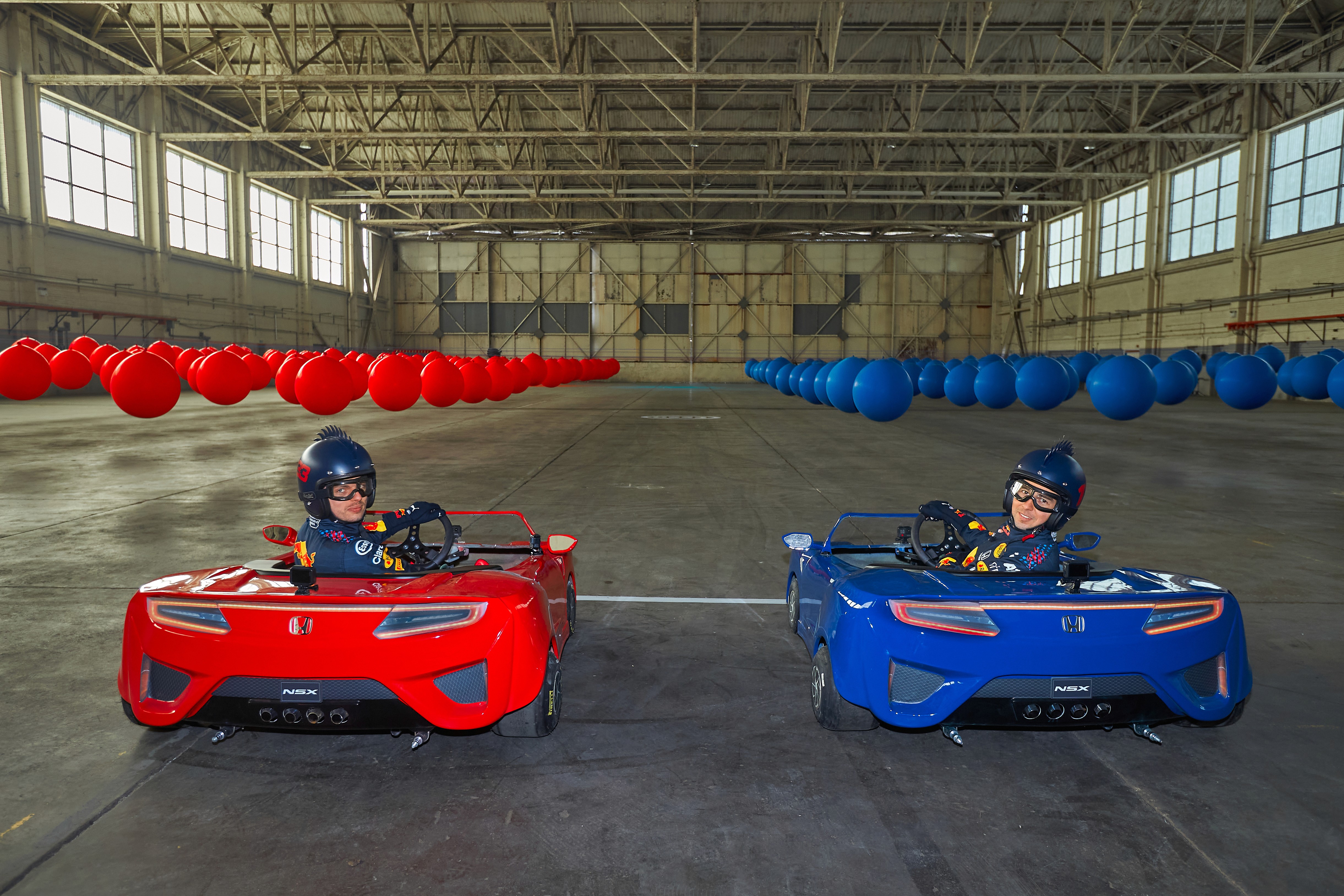 ExxonMobil PR event with Max Verstappen and Sergio Perez – London event photography by Paul Severn.