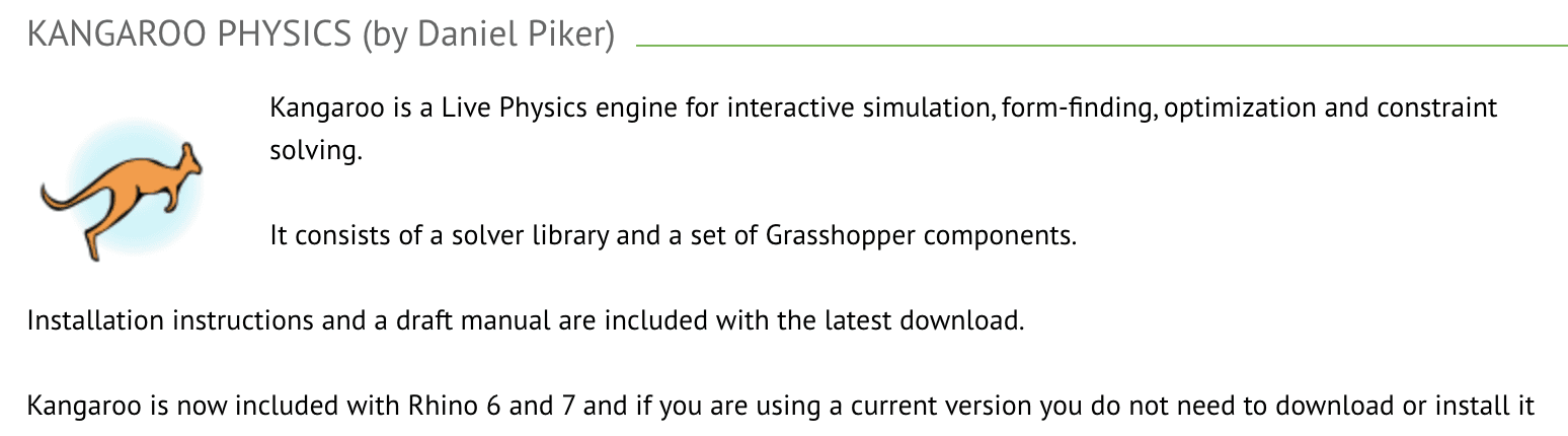 For many people designing in Rhinoceros, being able to accurately simulate physics would be immensely useful. As an architect or engineer, you might have built something and need to “test” it against the physical constraints of the real world.