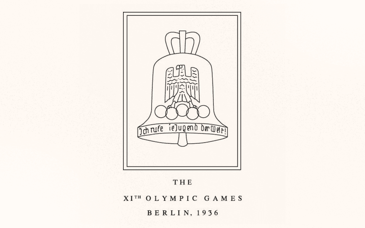 1936 olympic logo
