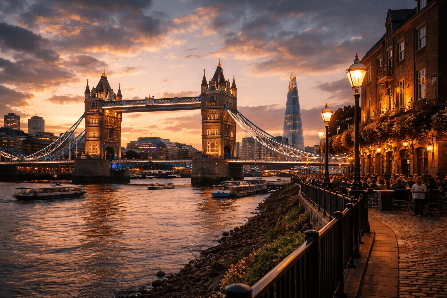 canal between cherry blossom trees
