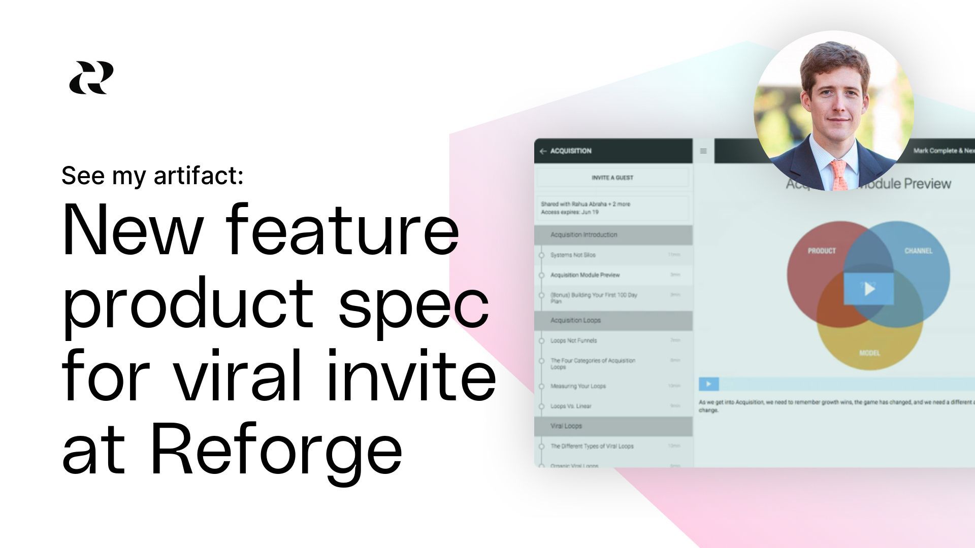 New Feature Product Spec for Viral Invite at Reforge Artifact