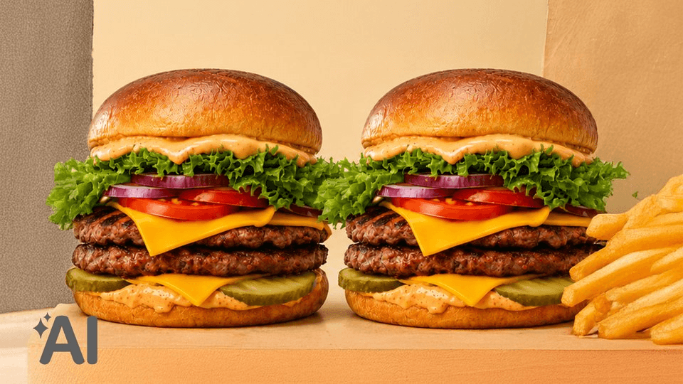 Double Cheese Smash Burger