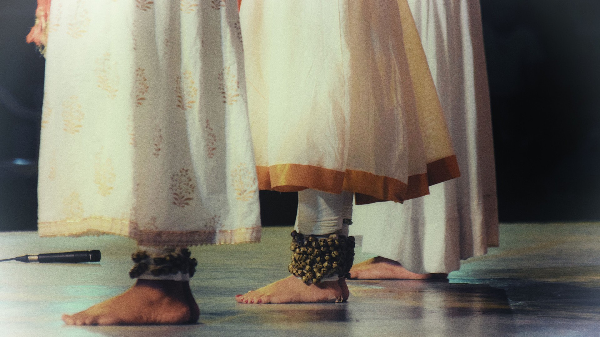Photograph of A GIrl's feet Captured Performing Kathak Dance in hyderbad Captured by Ar Nikhil Mathew of the Conscious Forms Design Studio