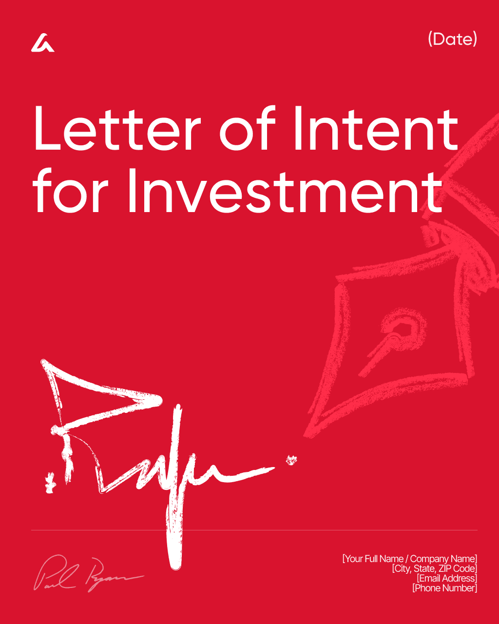 Letter of Intent for Investment