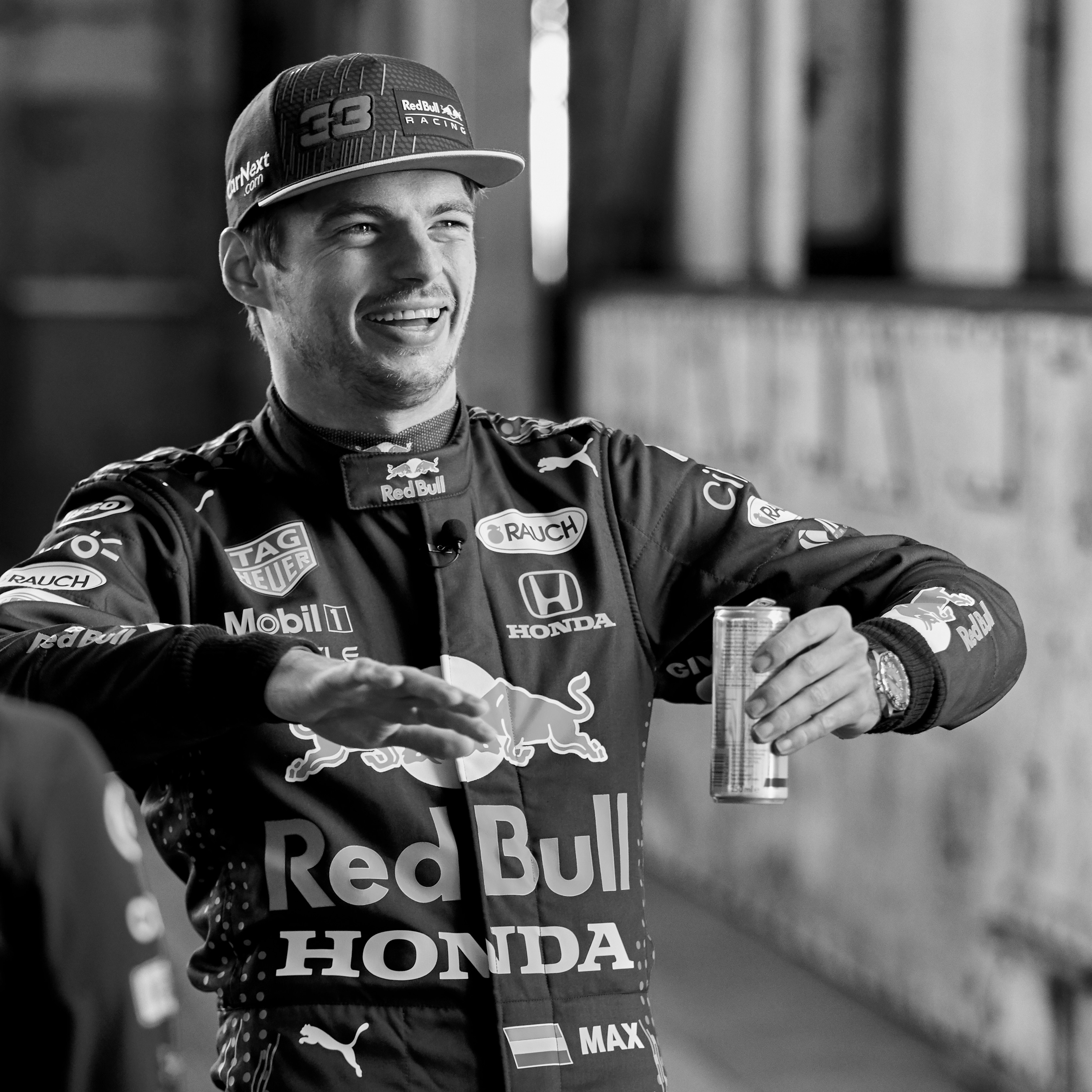 woman posing infront of softbox