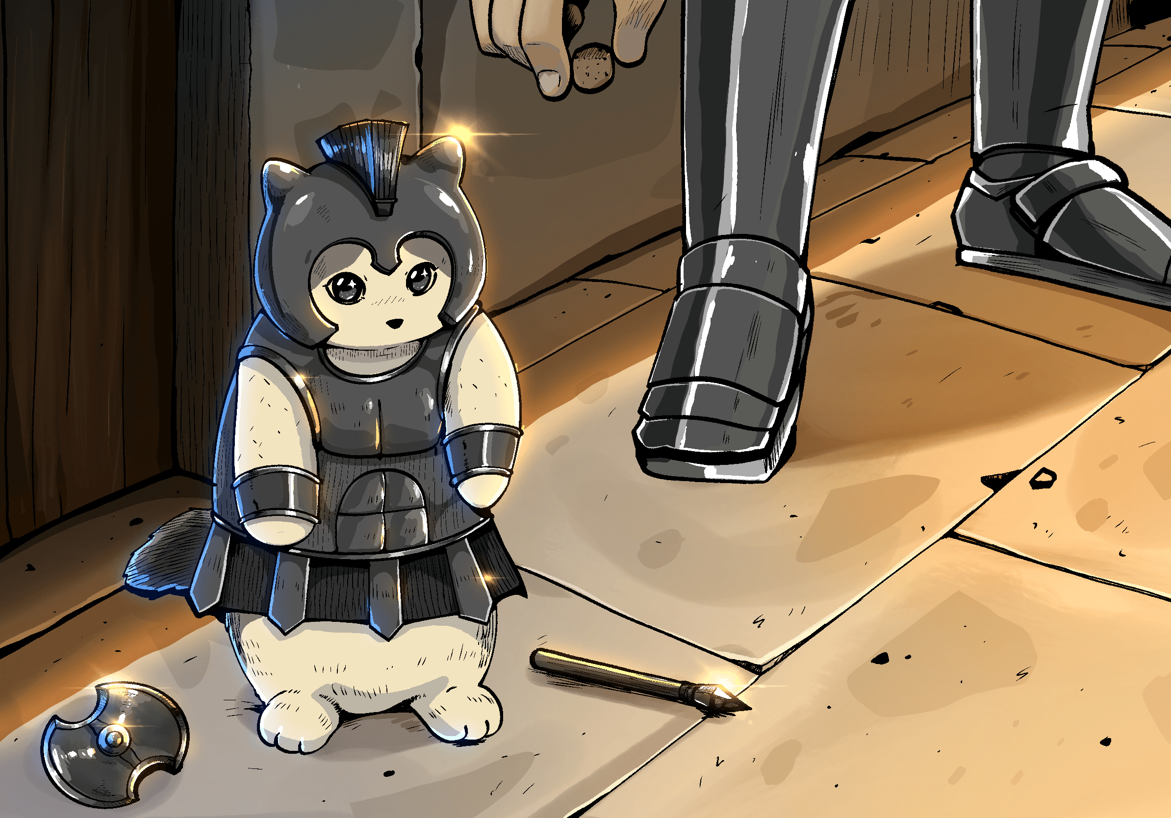 Michi Trojan branded PNL card