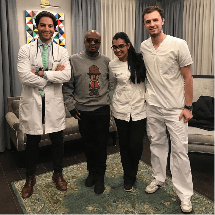 Bensonhurst Dental Care - Dr. Daniel Rubinshtein with Jermaine Dupri