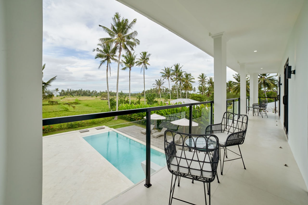 3-bedroom villa with jungle and rice field views in Ubud