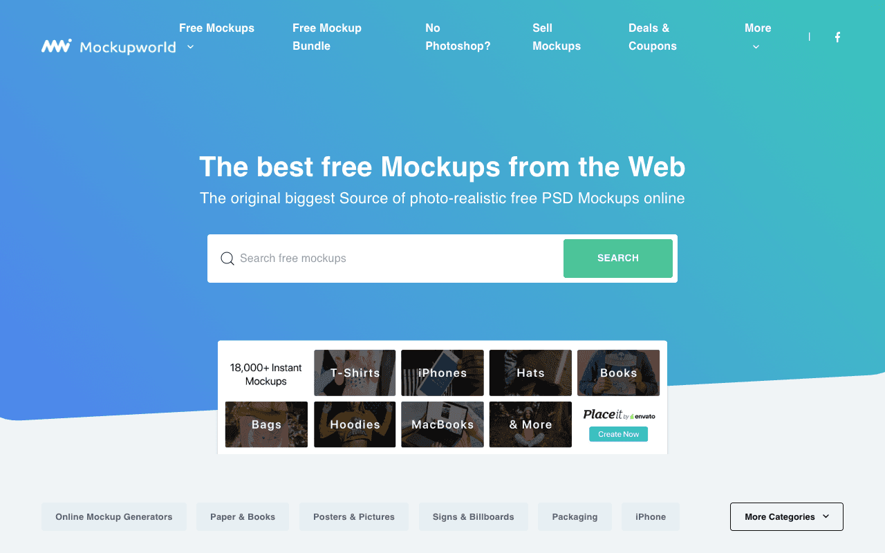 Mockup World екранна снимка