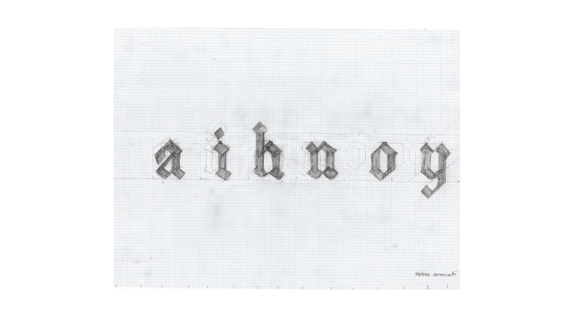 Blackletter process pen to digital