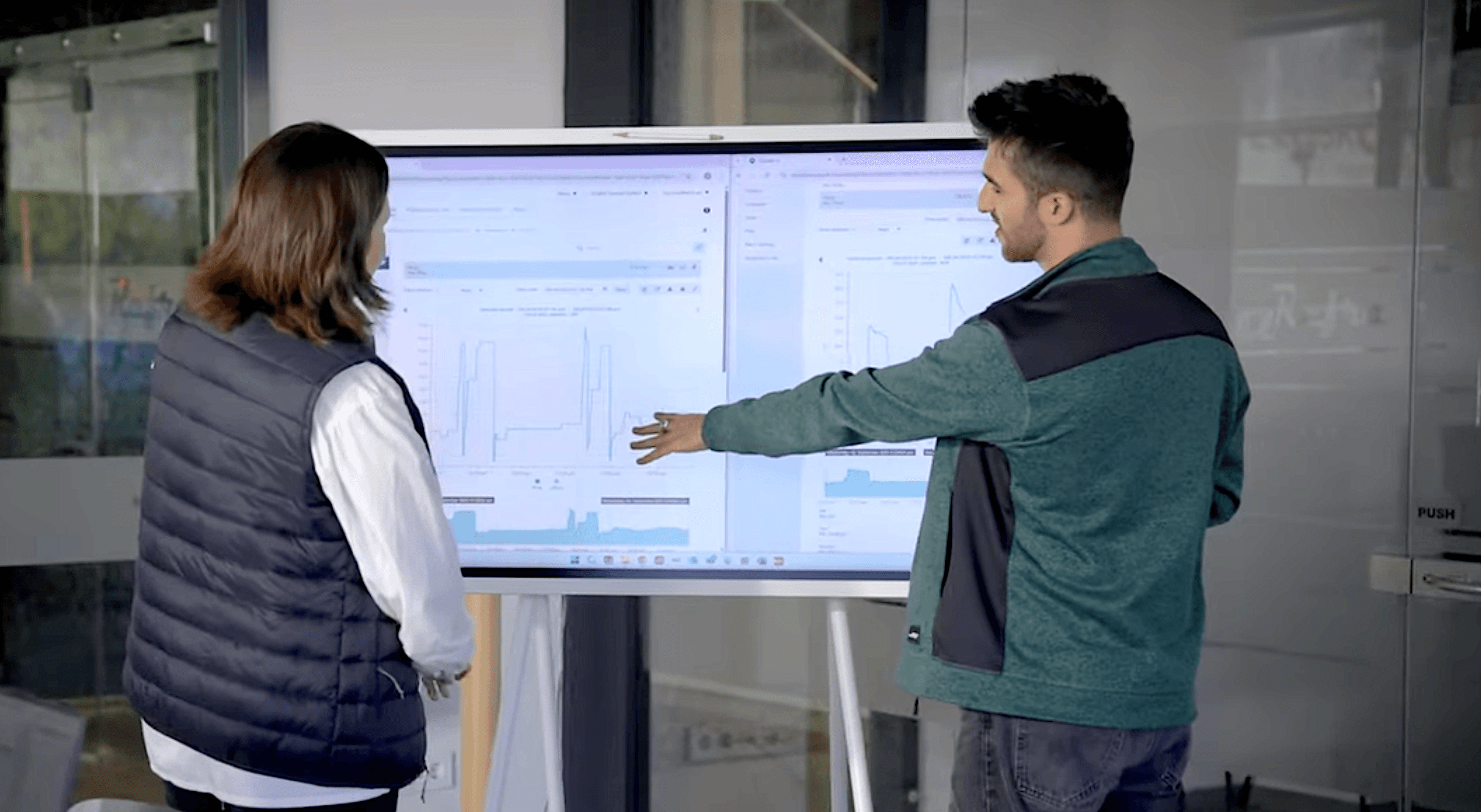 Bild aus Produktfilm für Siemens und Refra