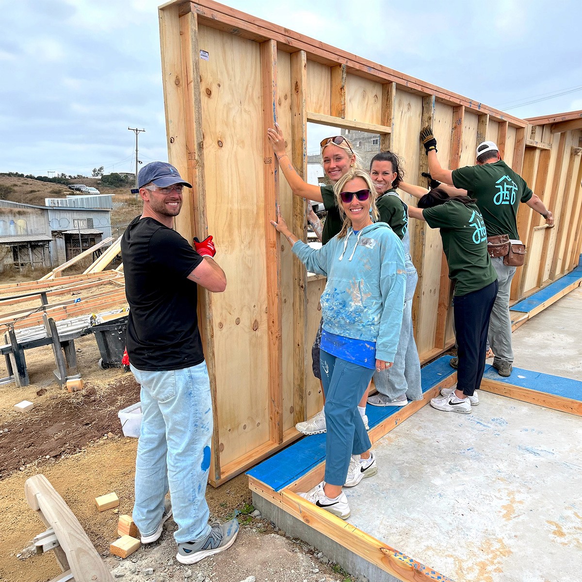 The Womack family building homes for less fortunate