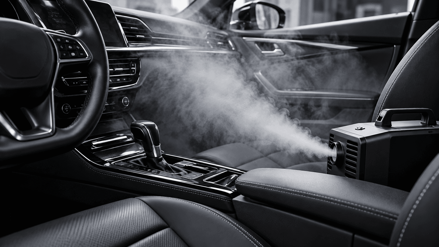 Descontaminación de cabina con ozono