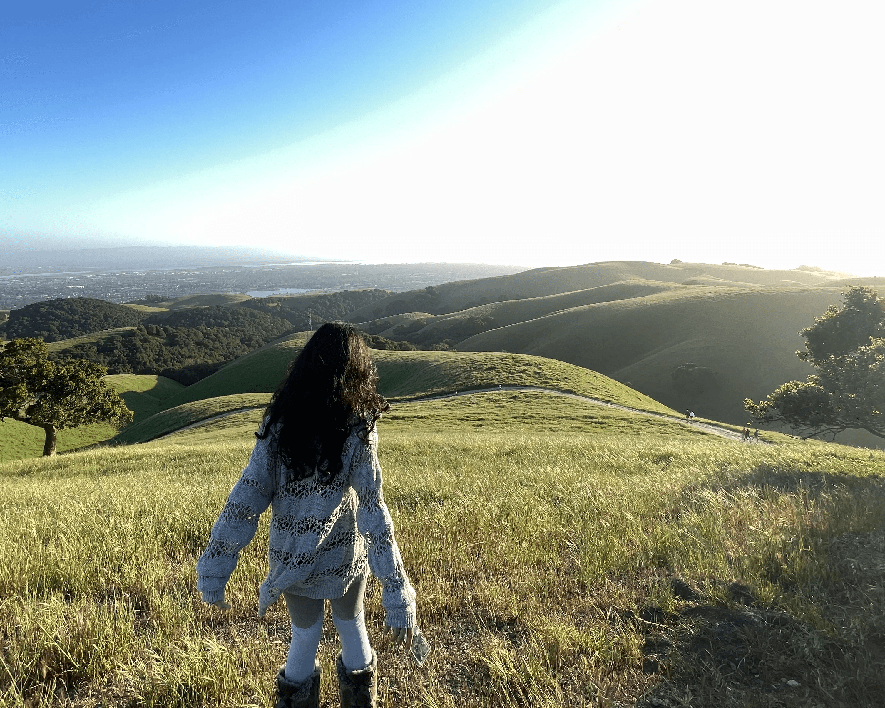 a person holding a small bowl of food