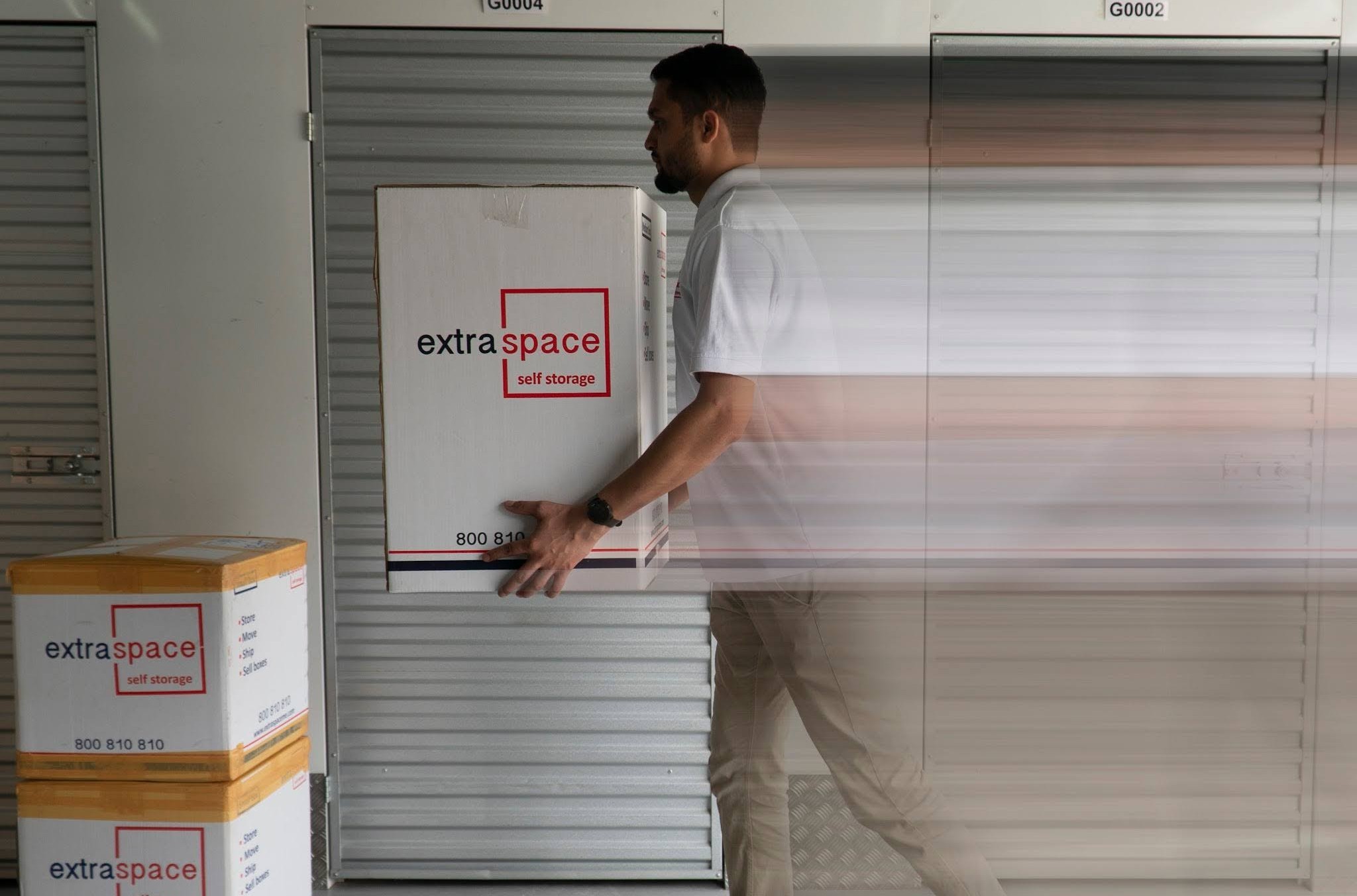 Employee transporting cleared shipments