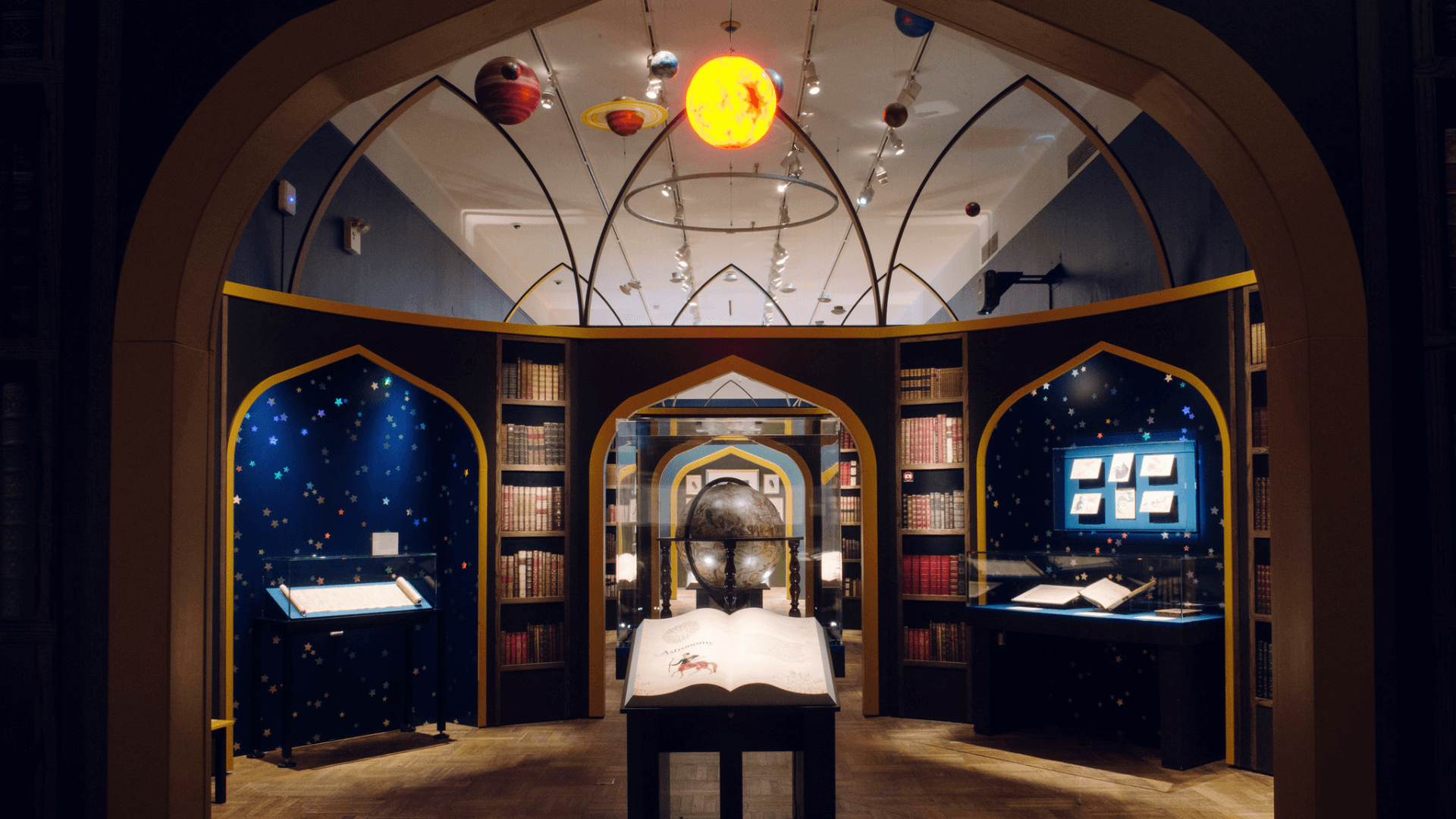 Display at the Harry Potter Exhibition in New York