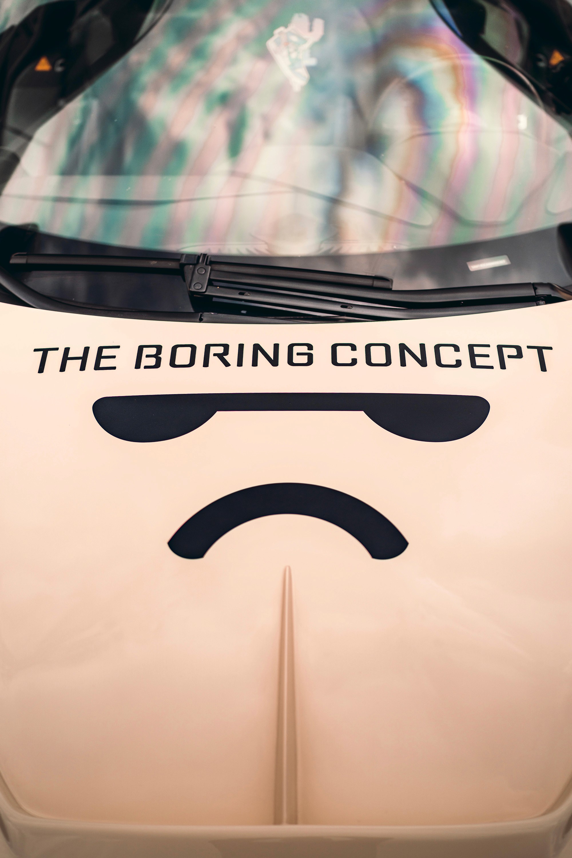 INOZETEK The Boring Concept THE BORING WHITE Dynamic PPF McLaren 720S