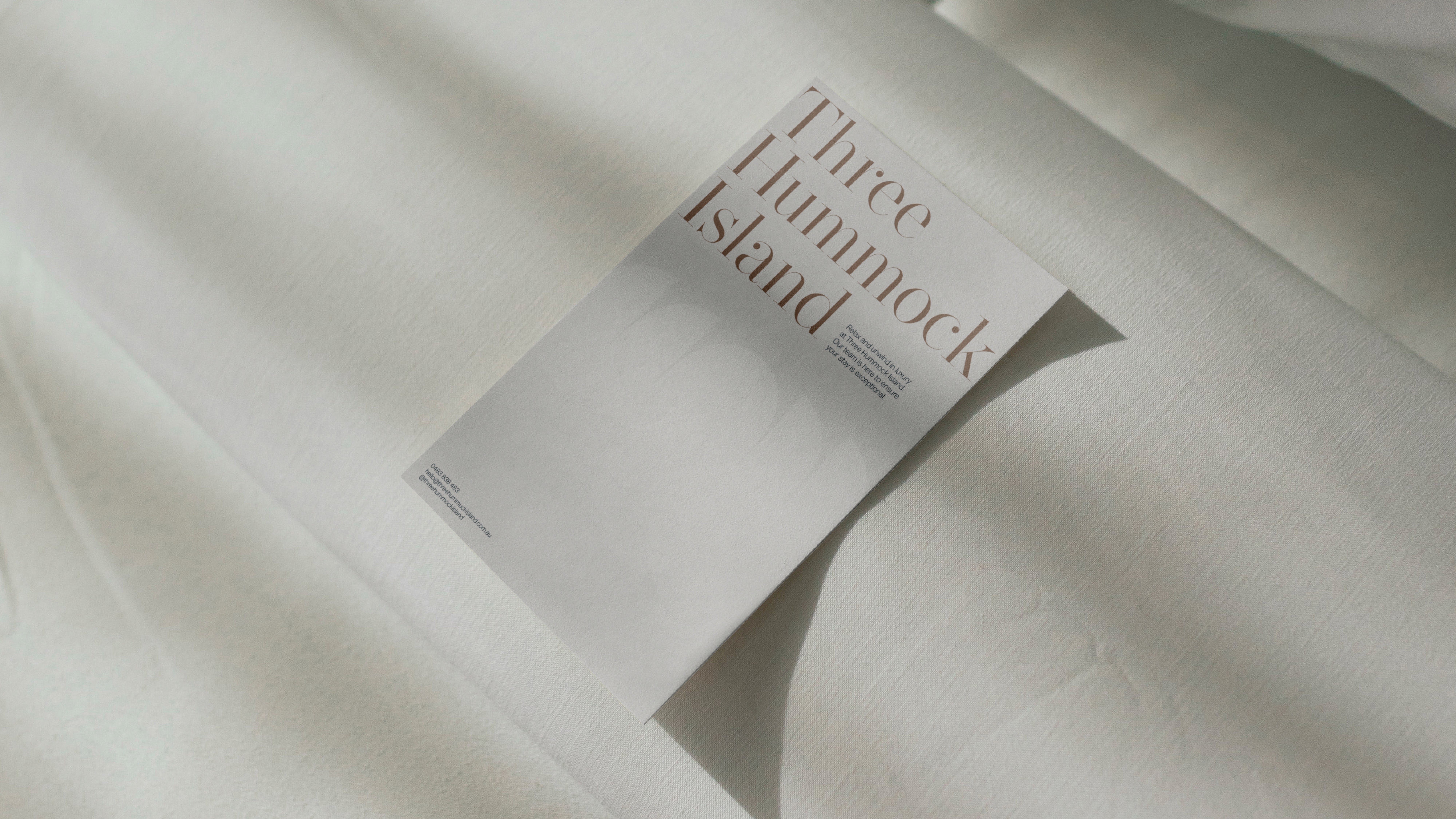 Three Hummock Island (Tasmania) - Branding and visual identity - Cards