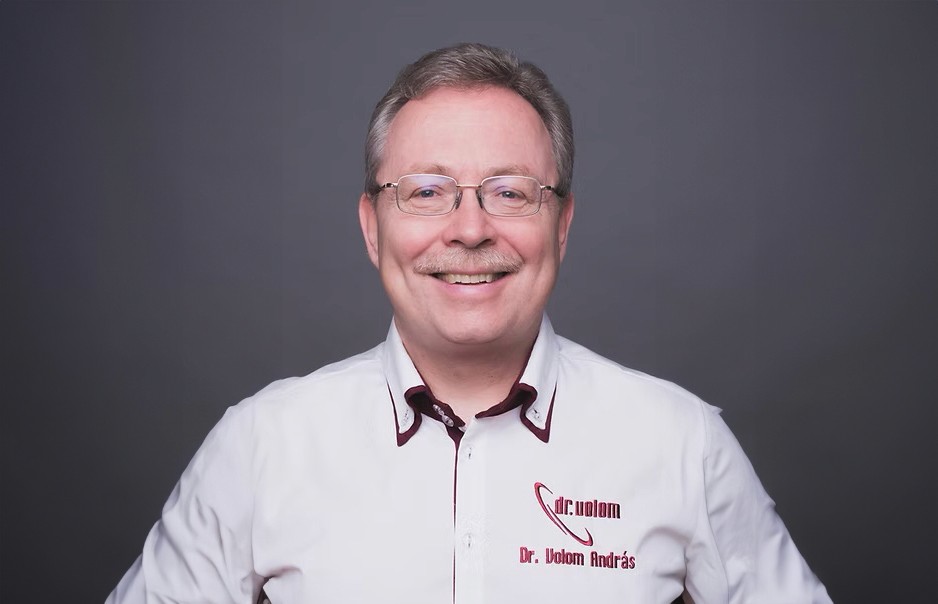 Dentist standing in dentistry office
