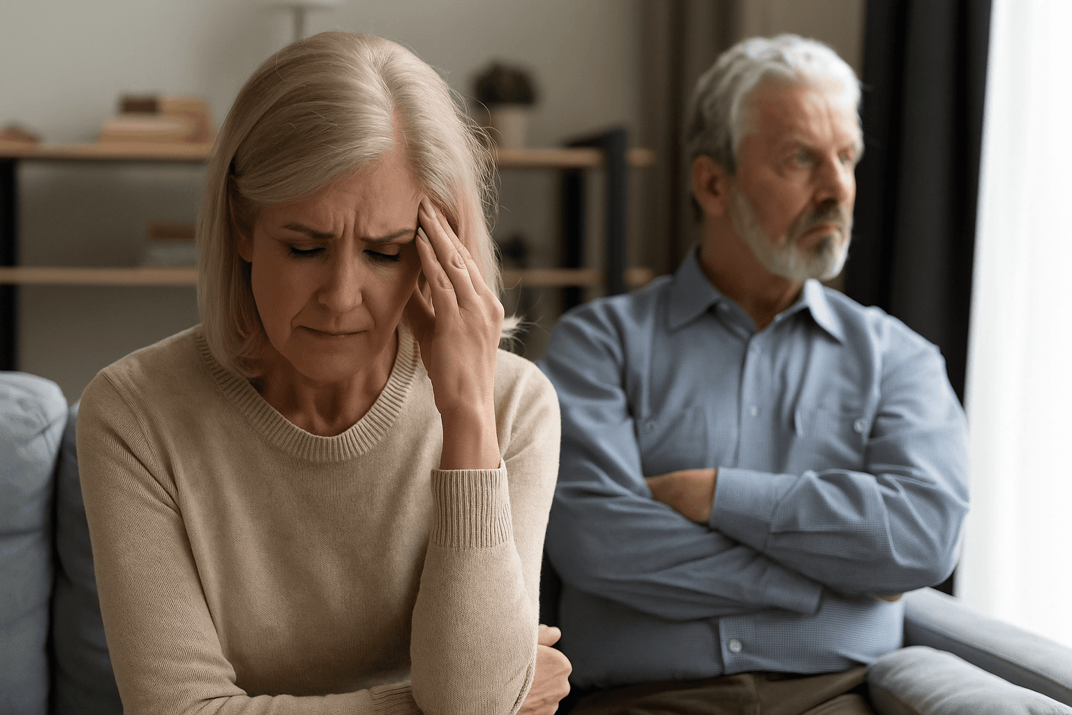 Pareja que entra en un proceso emocional y el comienzo de una nueva etapa