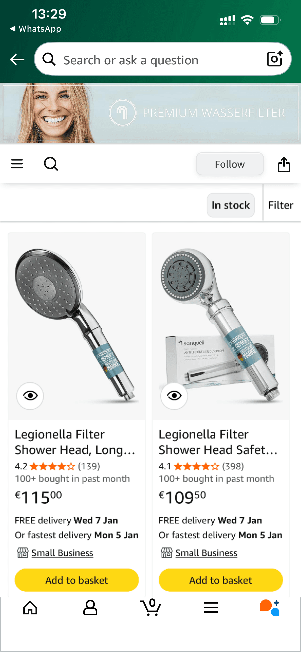 purple white and orange light