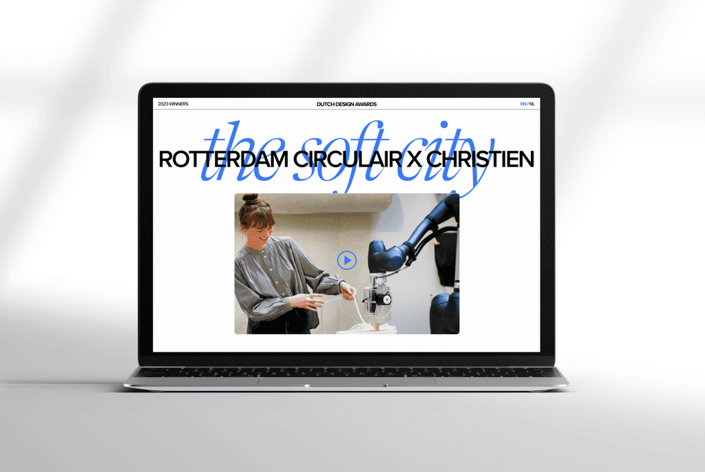 Dutch Design Awards Microsite design