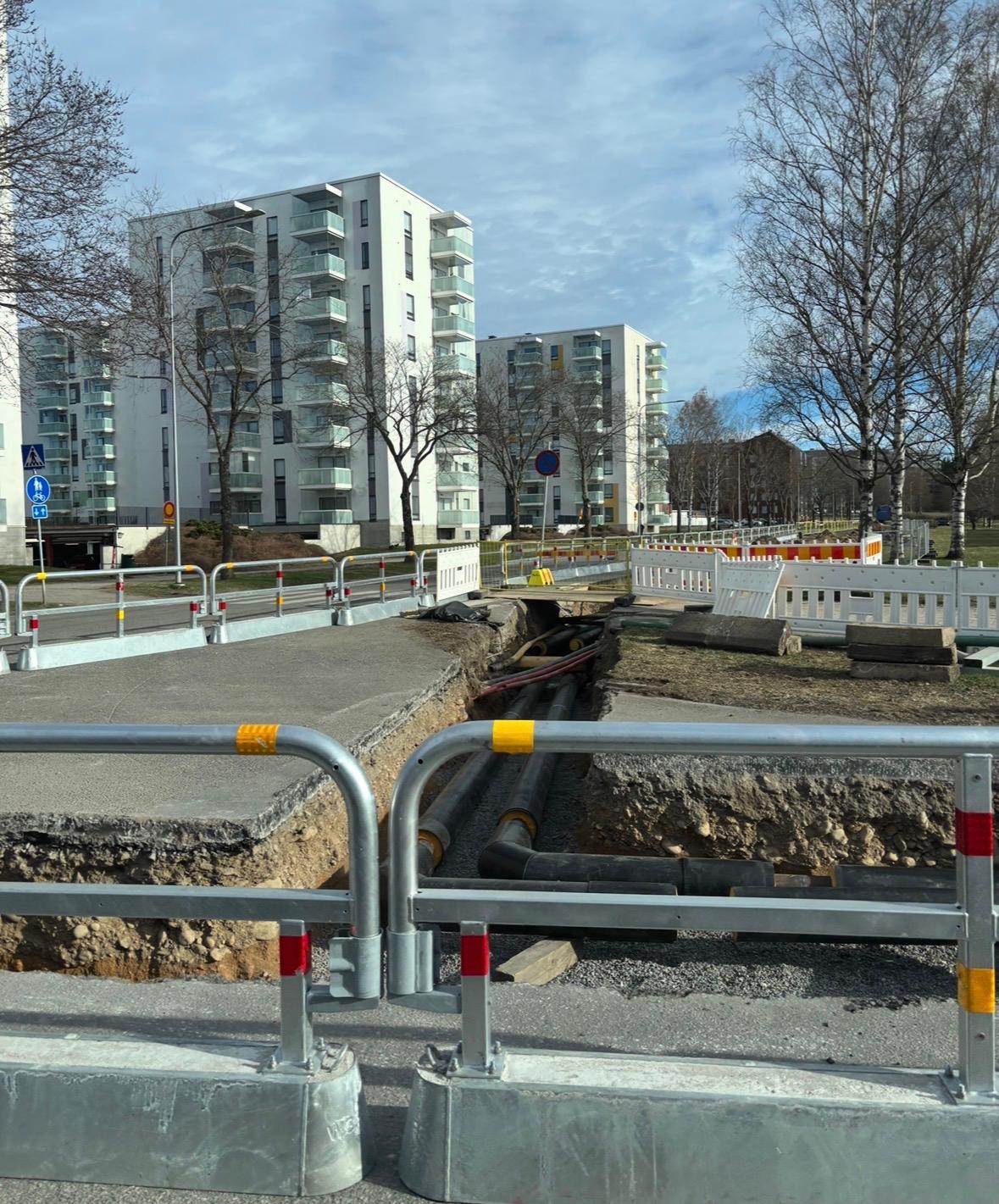 Construction site in Turku