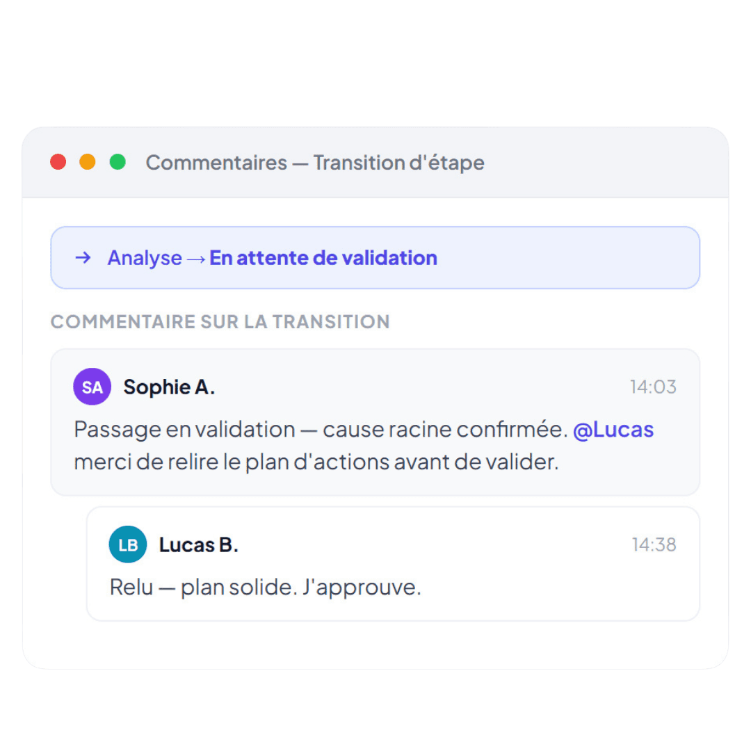 commentaire dans yxir