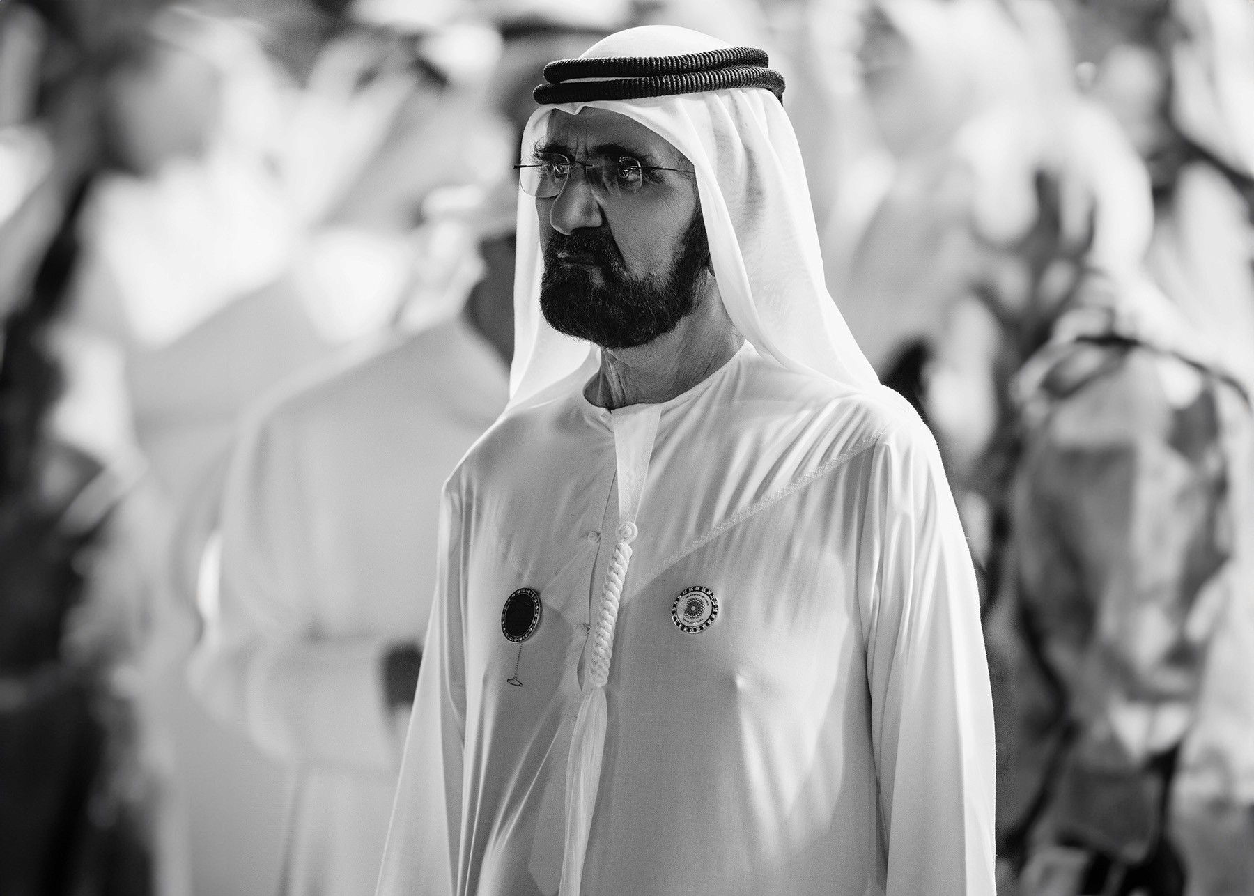 His Highness Sheikh Mohammed bin Rashid Al Maktoum The current ruler of Dubai picture taken by fine art and celebrity photographer Artem Shestakov