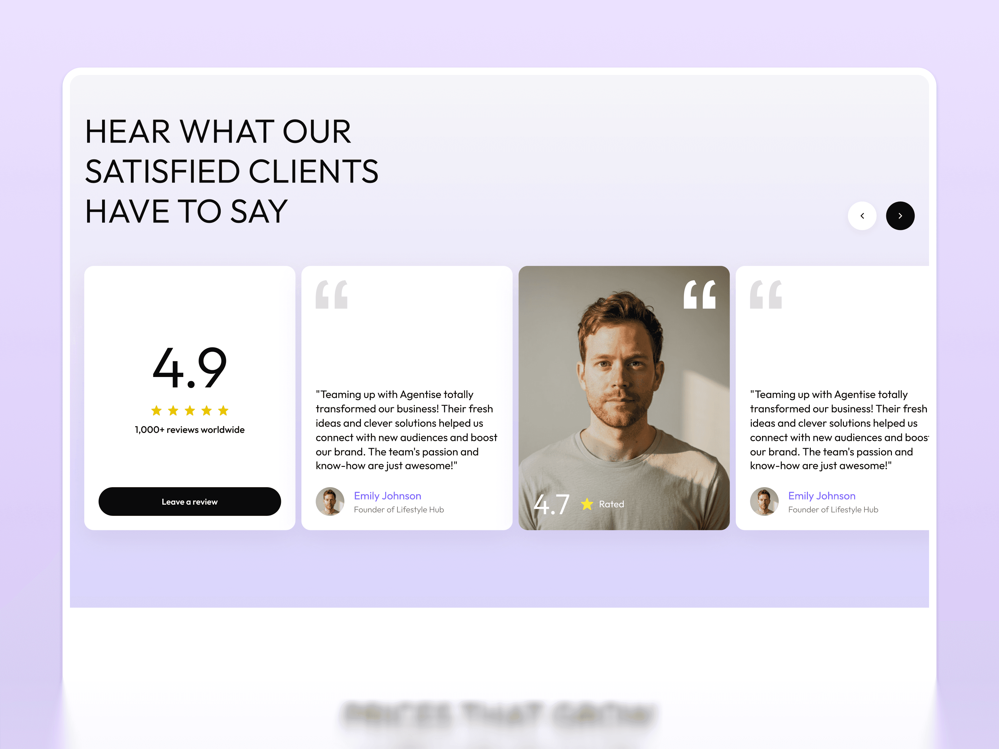 Framer Agency Template