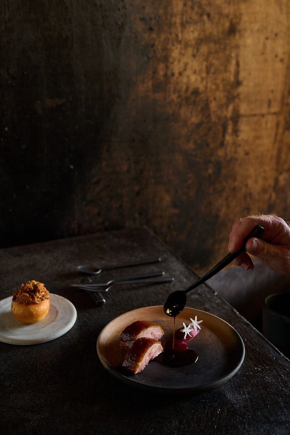 Image of Girl scraf in wind