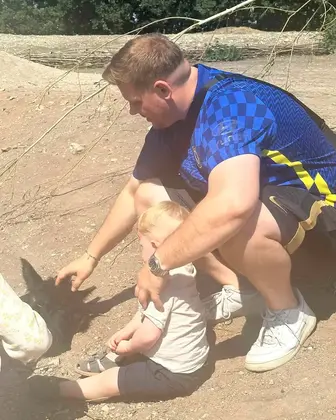 Billede af Jack og hans nevø Hector