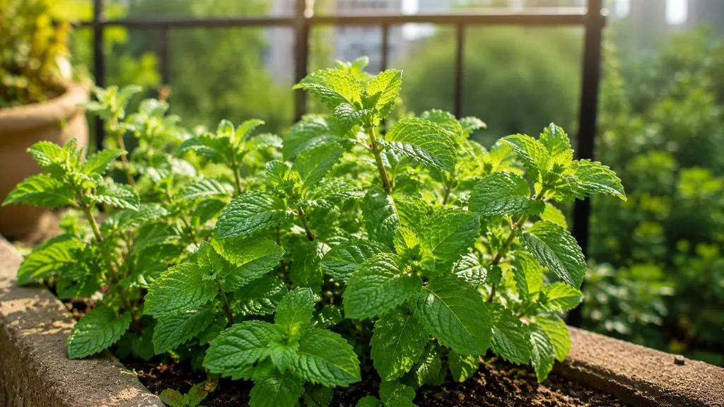 Fresh Mint Leaves