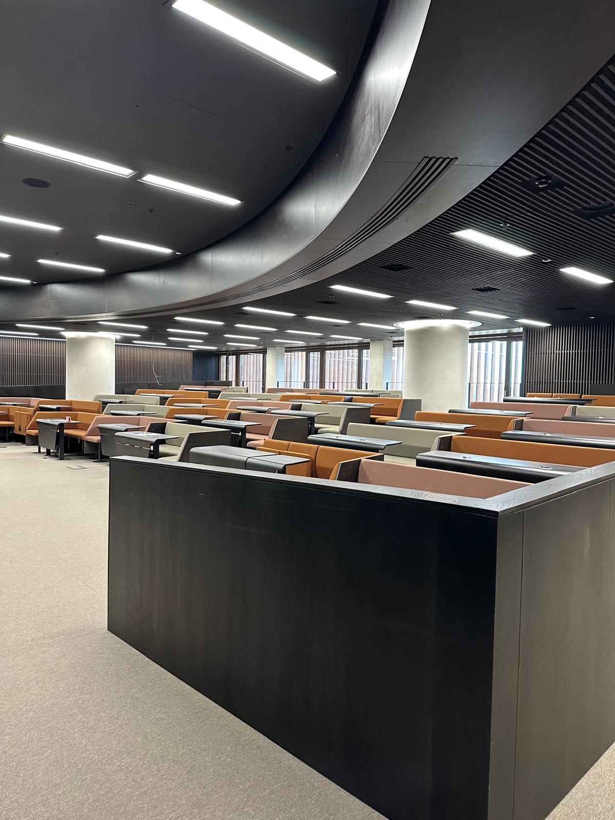 A commercial electrical installation completed by DPH