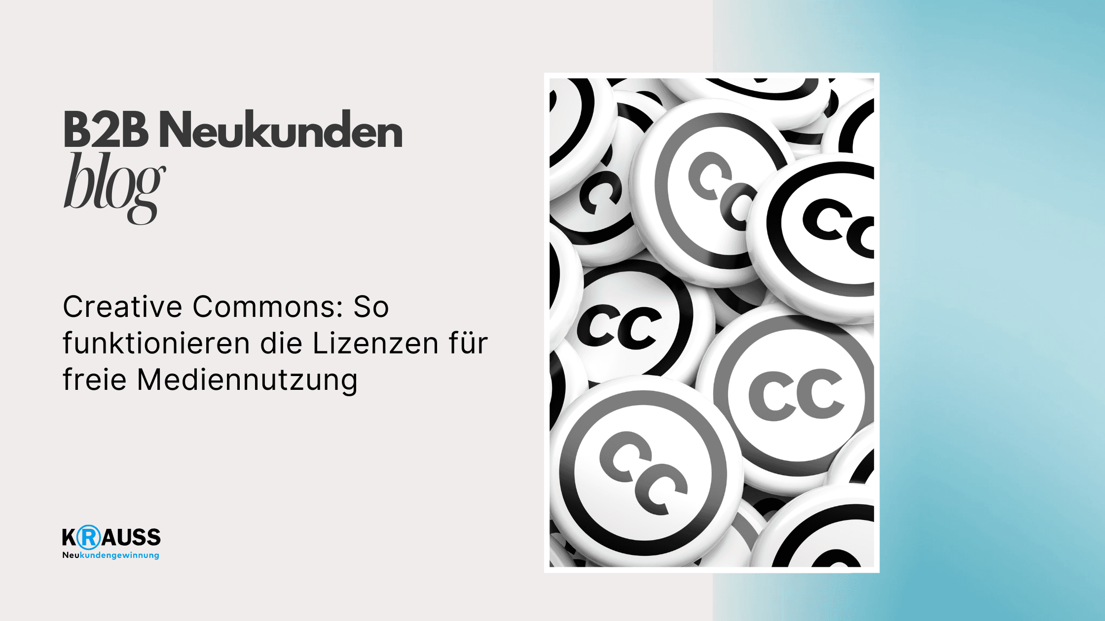 Creative Commons: So funktionieren die Lizenzen für freie Mediennutzung