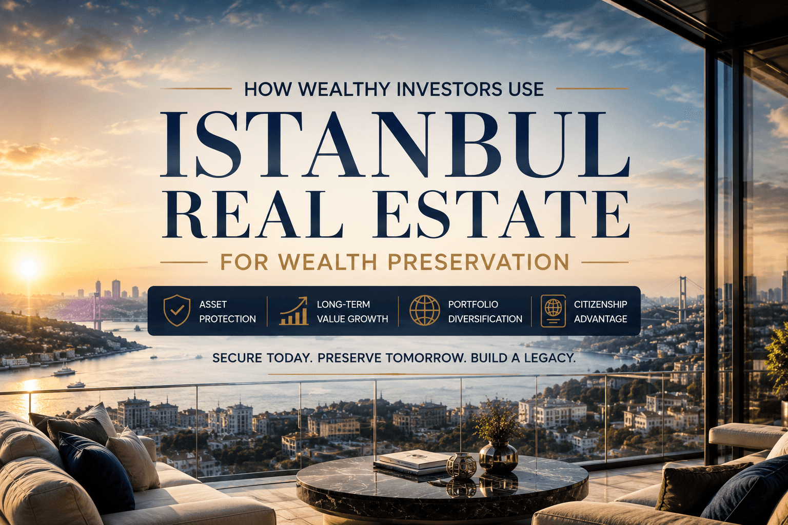 Luxury Istanbul real estate for wealth preservation
