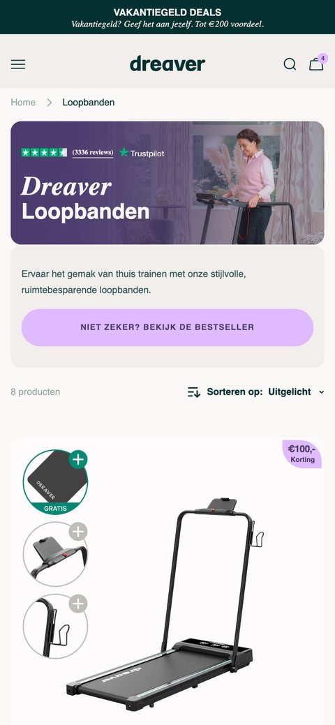 Dreaver, de oude versie