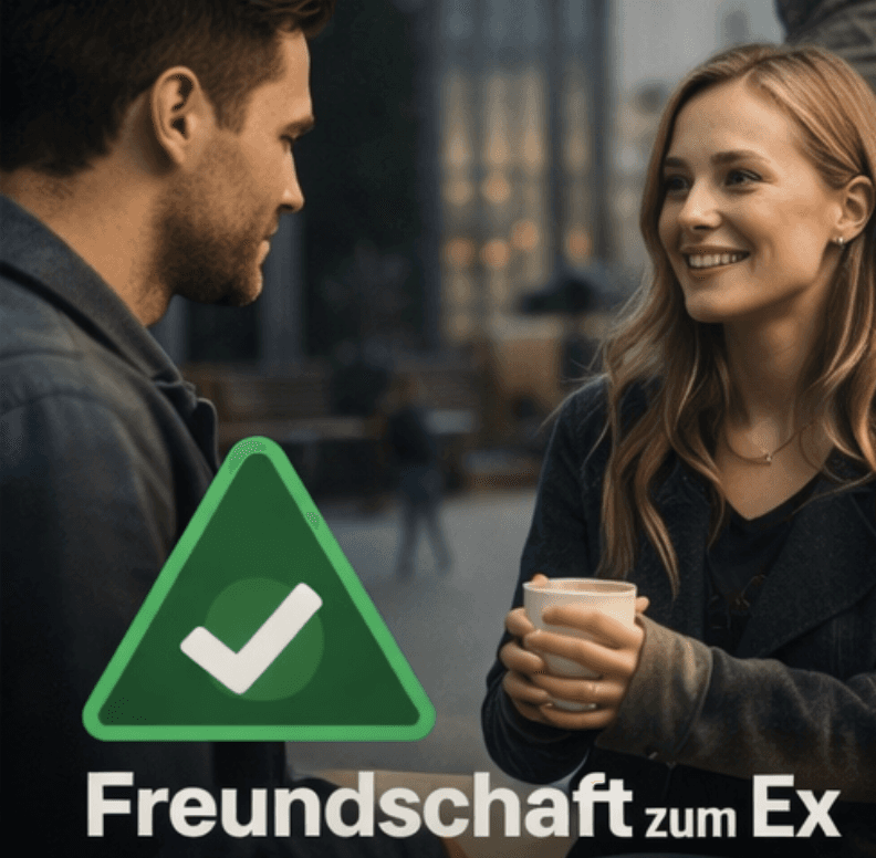 ein mann und eine reden miteinander, die frau hat einen kaffee in der hand