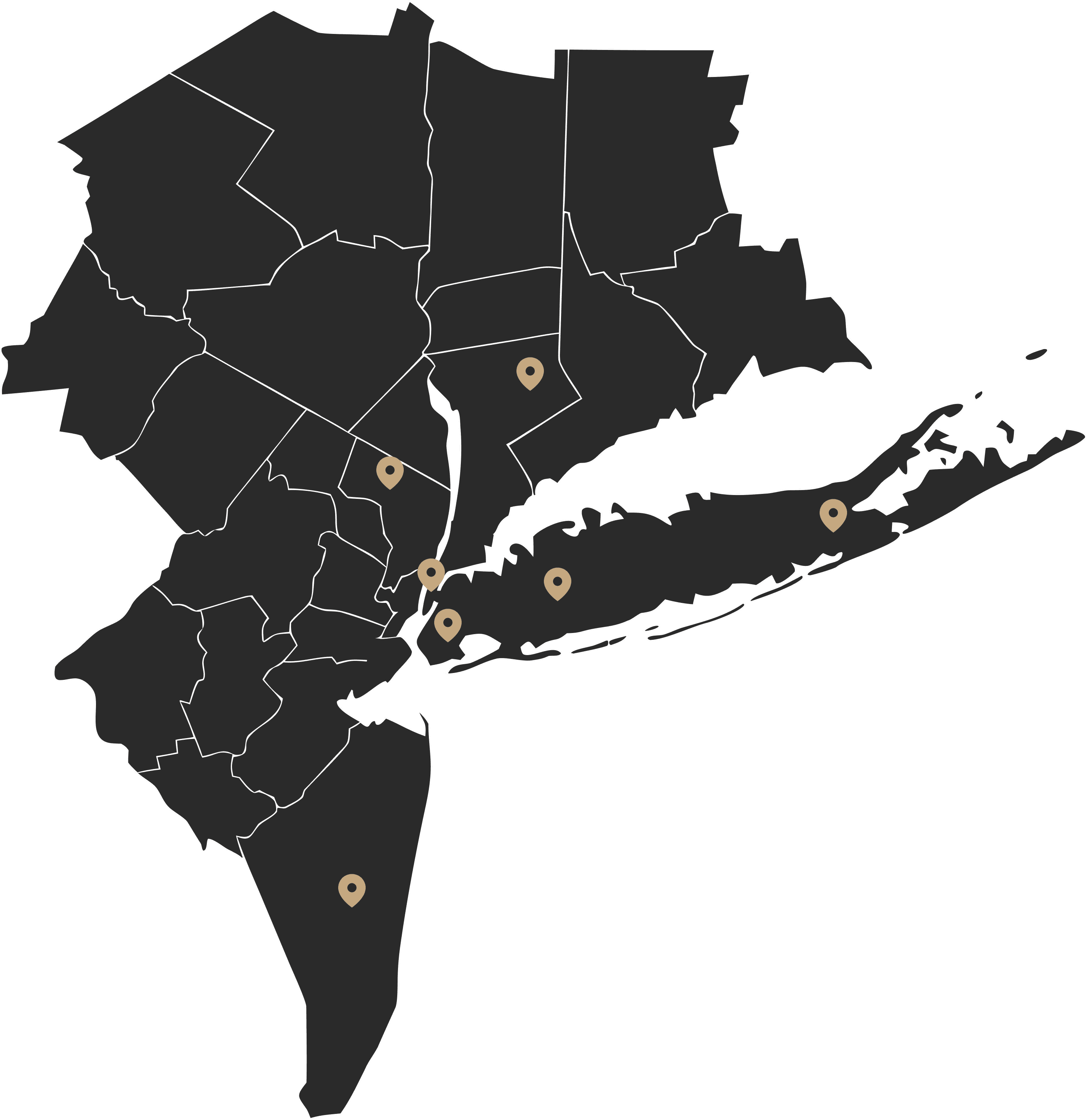 Regional Map Layout