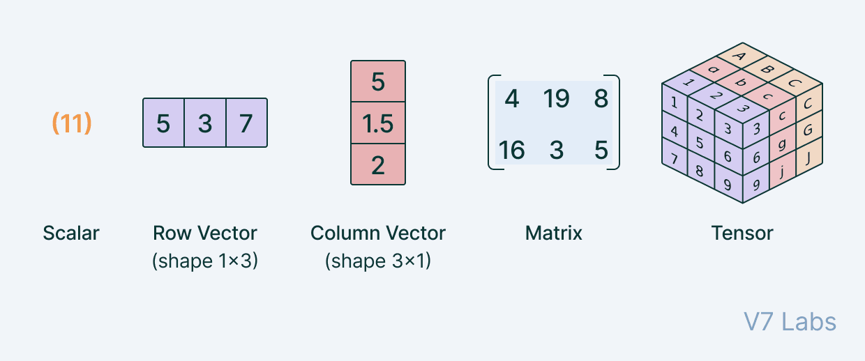 A 3D tensor