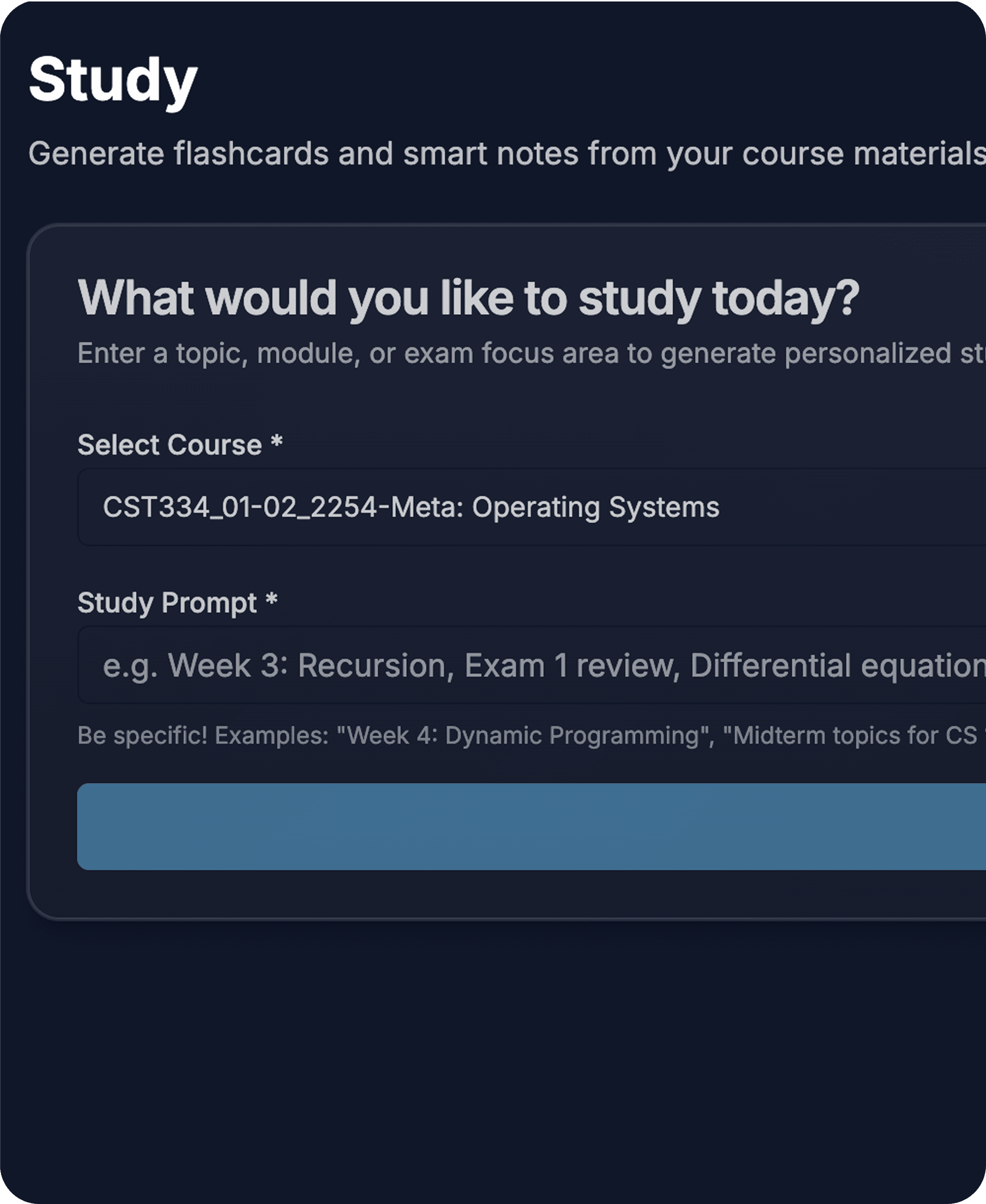 An image of Freelio's budget ui