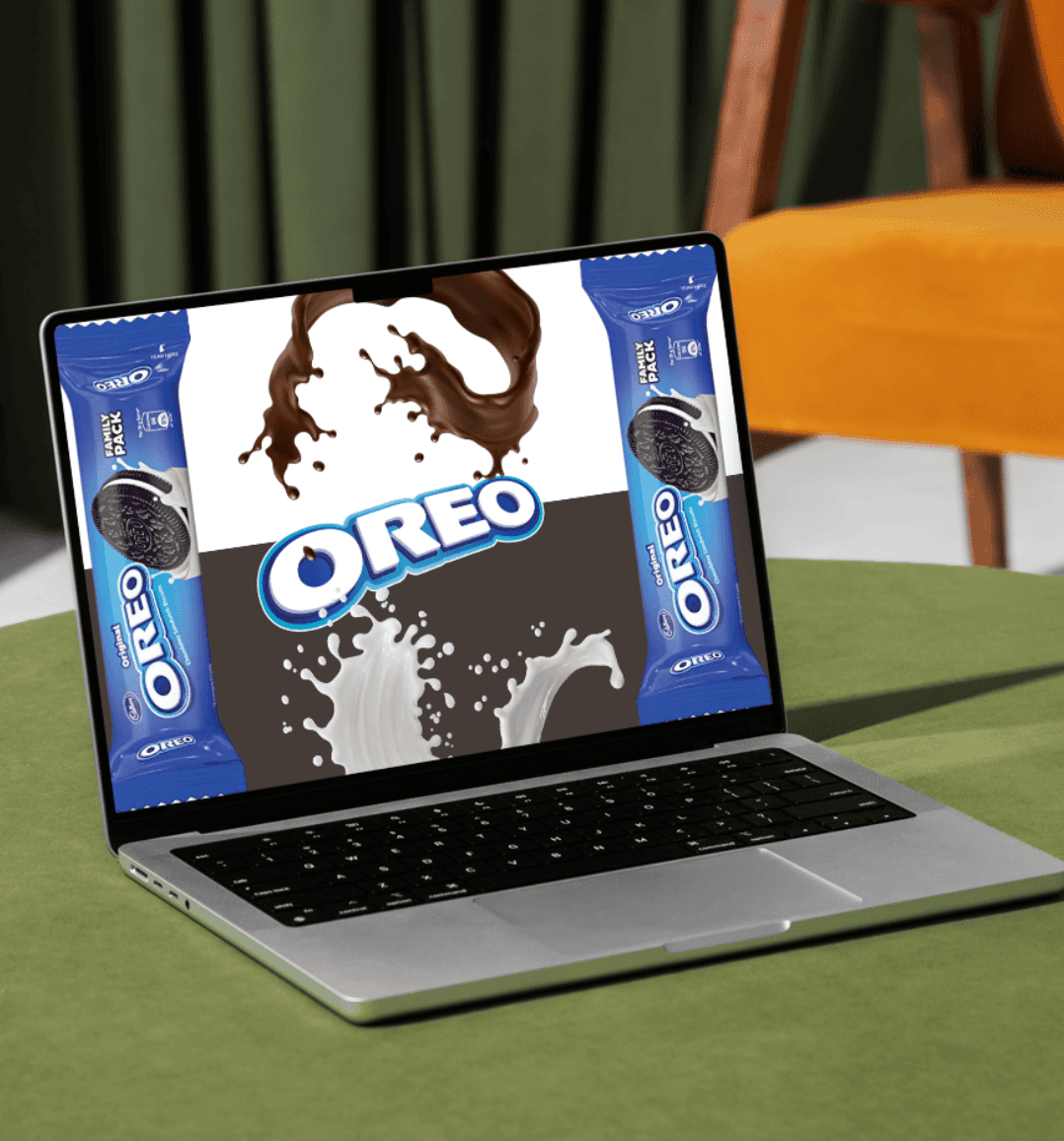 Profile of Oreo - Canva Presentation Templates example