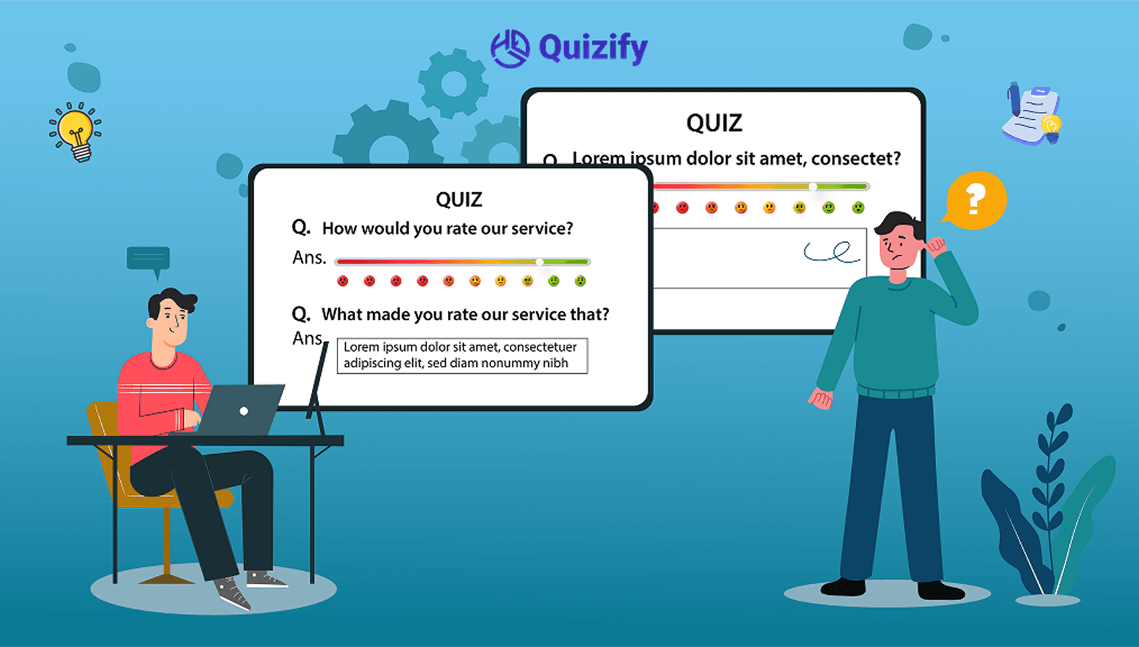 On a scale of 1 to 10 rate our service, from where do you derive your score?