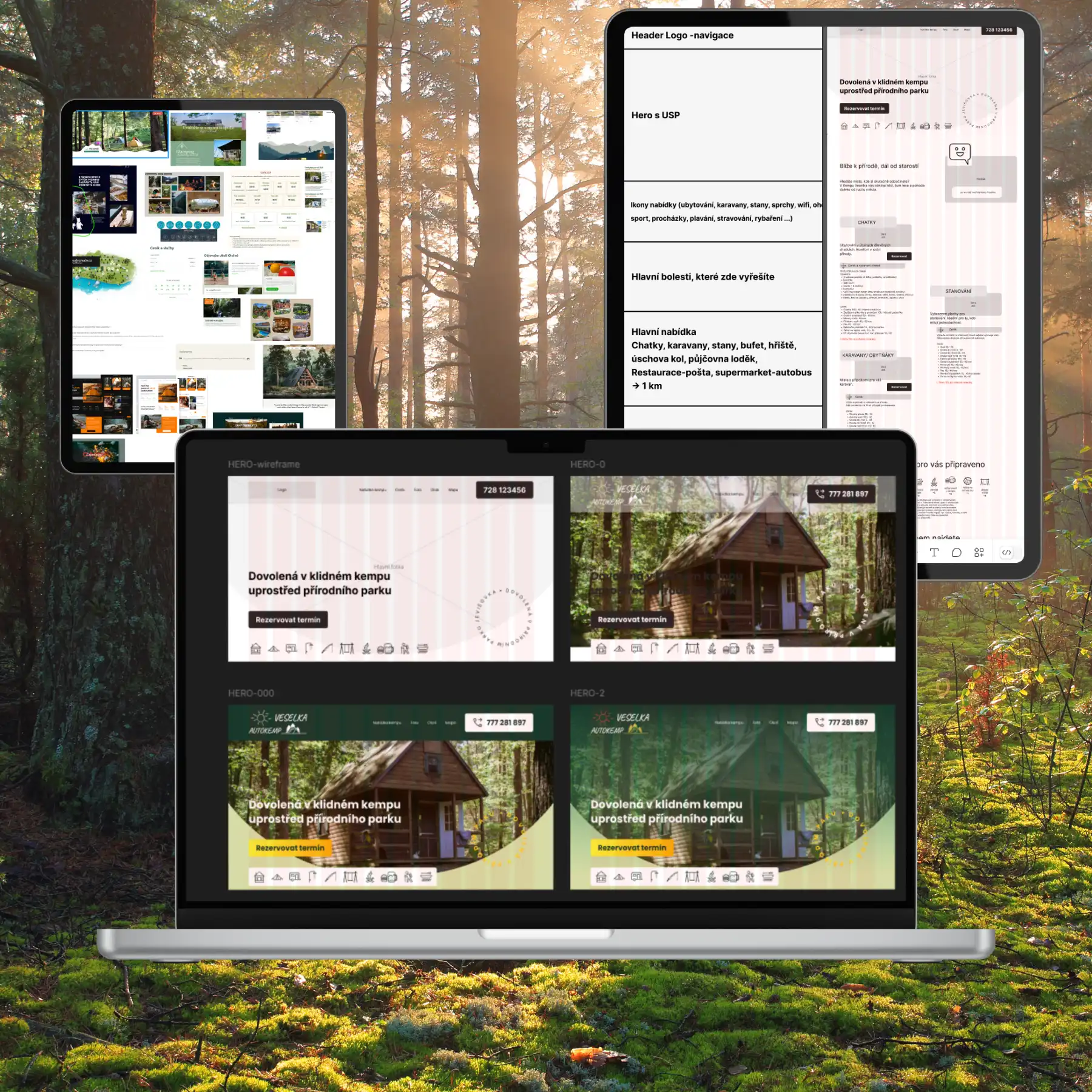 Autokemp Veselka web