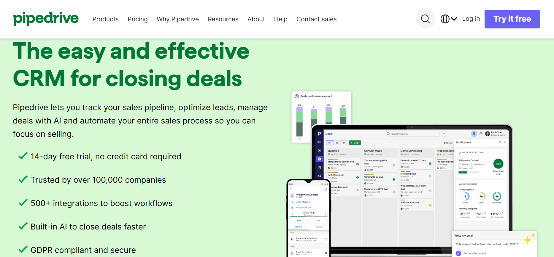 pipedrive - Lead Qualification Tools