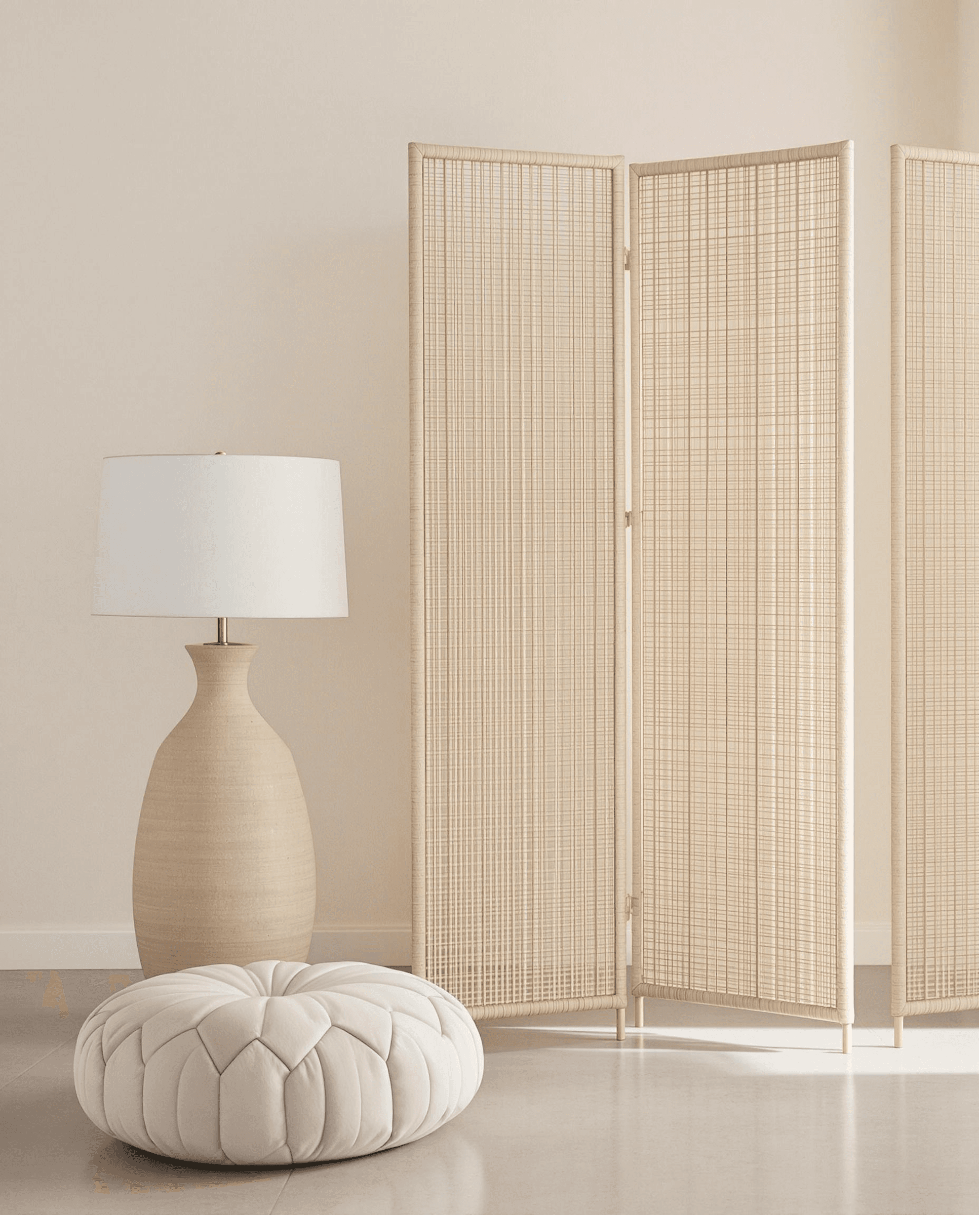 neutral lamp with partition screen