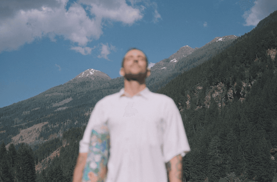 Man on the mountins