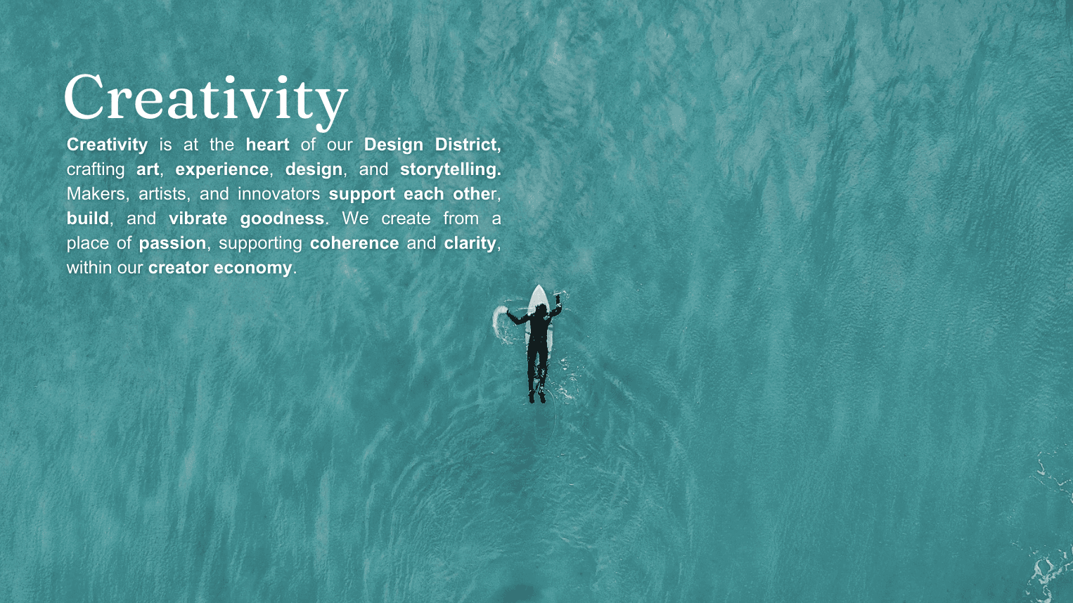 A red car zooming down the road on a foggy day